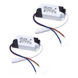 2 X Driver Plafon Led 8w - 24w 240ma Foco Led Transformador