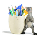 Y Porta-canetas Com Desenho De Dinossauro Engraçado