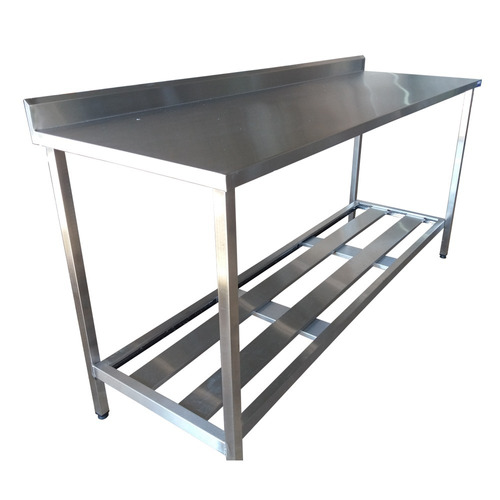 Mesa Inox Nortinox 1900 Mm X 600 Mm X 900 Mm Com Espelho