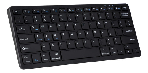 Teclado Bluetooth Delgado Recargable, Pequeño Teclado iPad