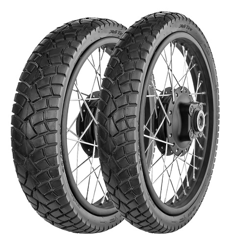 Llantas Deli Tire 130/80-17+110/80-17 Street Enduro Tubeless