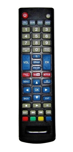 Control Tv Element/ Universal,  Boton  Smart Y Netflix