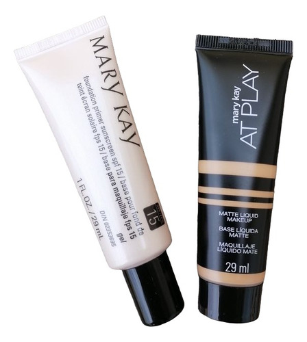 Maquillaje Liquido Atplay +primer Base P/maquillaje Mary Kay