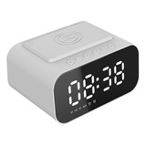 Reproductor De Audio Bt5.0 Alarma Mp3 Reloj De Escritorio In