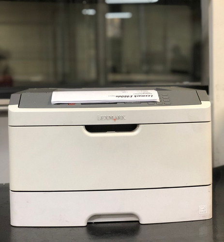 Impressora Laser Escritório Lexmark E460 - Passando Papel