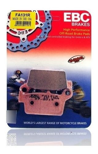 Pastillas Freno Ebc Brakes Honda Nsr 75 N/p/r/x/y (ns-1)