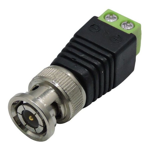 100 Pç Conector Bnc Macho De Parafuso Borne Sem Solda Cftv