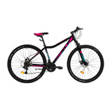 Bicicleta Mtb Slp 5 Lady Pro 2023 R29 21v Fr Disco Mecánico Color Negro Tamaño Del Cuadro M