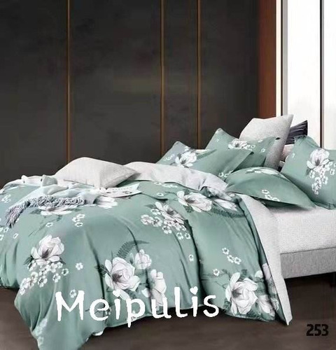 Cubrecamas Quilt Reversibles 2 Plazas Verde Menta