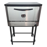 Horno Pizzero- Rotisero 6 Moldes Acero Inox.  Depaolo Oferta