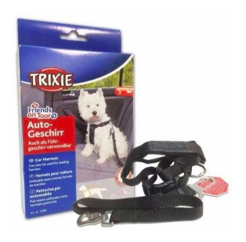 Arnes Cinturon De Seguridad Perro 70-90cm Trixie L Importado