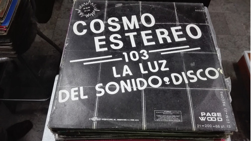 Lp Cosmo Estereo 10 La Luz Del Sonido Disc Acetato,long Play