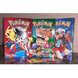 Mangá Pokémon Firered & Leafgreen Vol.1 - 3 Coleção Completa