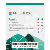 Office 365 Familia Para 6 Usuarios 15 Meses