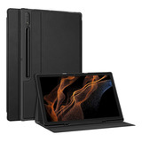 Funda Para Galaxy Tab S8 Ultra Porta Lapiz Fintie Negro