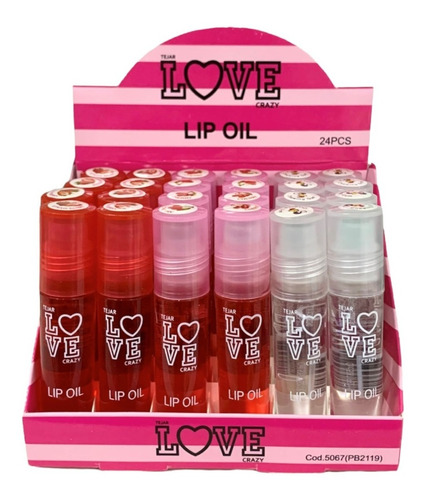 Brillo Labial A Bolilla Love Crazy (pack X 6)