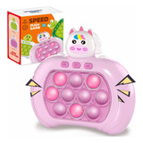 Quick Push Pop Game It Fidget Toys Pro Para Niños Adultos, J