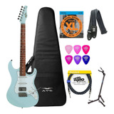 Guitarra Tagima Stella Vb Vintage Blue Azul + Kit 
