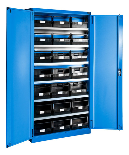 Armario Eficient Storage Compat 102x55x200cm Para 800 Kg Color Azul