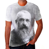 Camisa Camiseta Claude Monet Pintor E Artes Top 08