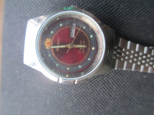Reloj Orient Automatico Japan Dama Muy Fino Acero Inoxidable