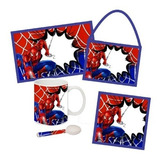 Set Kit Jardín Personalizado Hombre Araña