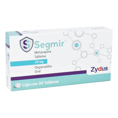 Segmir Tabletas 30 Mg, 30 Tabletas | Envío gratis