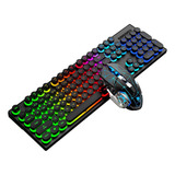 Kit De Teclado Inalámbrico Bluetooth Pro Gaming Recargable