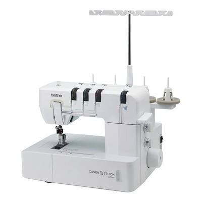 Máquina De Coser Brother Cover \u002F Collareta Blanca CV3440 | Meses sin interés