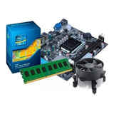 Kit Intel Core I5 2400 + Placa Mãe H61 + 8 Gb + Ssd 240