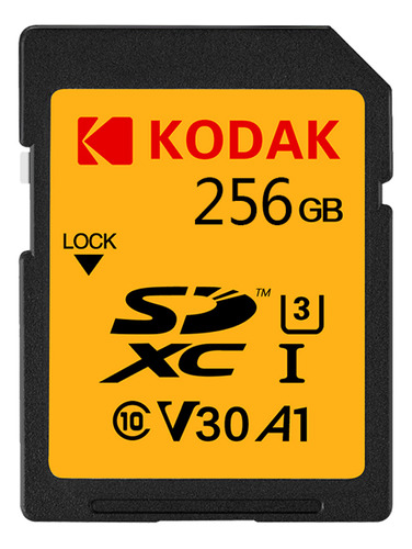 Tarjeta Sd Kodak V30 U3 256gb Tarjeta De Memoria Sdxc C10