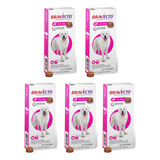 05 Bravecto Antipulgas Carrapatos Cães 40 A 56kg 1400mg