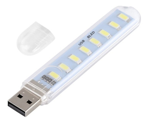 Mini Luz Usb  De 8 Leds-dispositivo De Iluminación