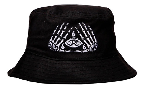 Bucket Hat Skeleton Illuminati