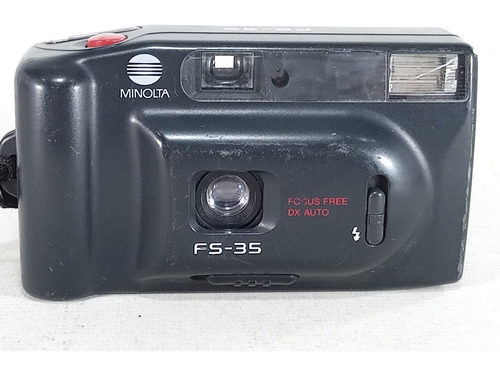 Câmera Fotográfica Antiga Minolta Fs 35