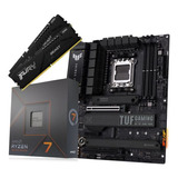 Kit Amd Ryzen 7 7700x  + Asus Tuf Gaming X670e-plus  + 16 Gb