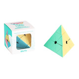 Cubo Rubik Moyu Macaron Piramide3x3 Color Pastel Profesional