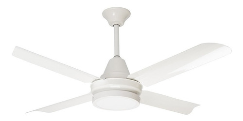 Ventilador De Techo Severbon Vta 420 Blanco Con Luz Led