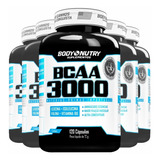 Combo 5x Bcaa 3000 - 600 Cápsulas - Importado Eua