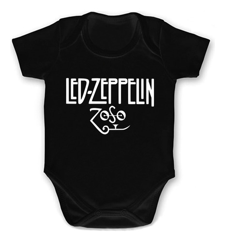 Mameluco Led Zeppelin Zoso Body Bebe Rock Robert Plant