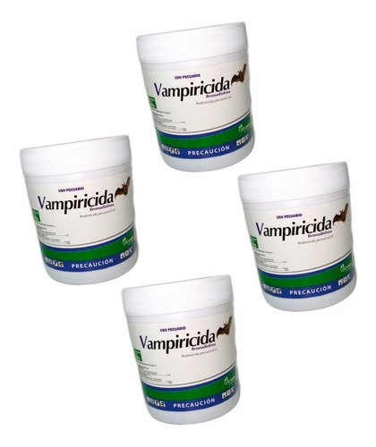 Pack 4 Vampiricida Para Evitar Ataque A Ganado 100g Biochem