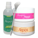 Kit Repos Amaciante + Esfoliante + Parafina + Espátula 222