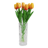 Ramos De 20 Tulipanes Flores Artificiales Decoración Hogar