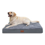 Mihikk Cama Ortopdica Para Perros Medianos Y Grandes, Cama P