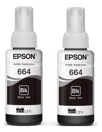 Tintas Epson 664 X2 Para Impresoras L210 L355 L375 L475 L555