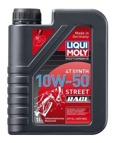 Aceite Moto Sintetico 4t 10w50 Street Liqui Moly