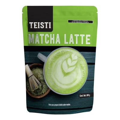 Teisti Matcha Latte Polvo 800g Energía Concentración y Relajación | Meses sin interés