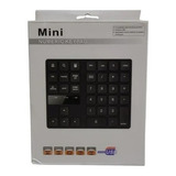 Mini Teclado Numérico Profesional Ergonómico 35 Teclas