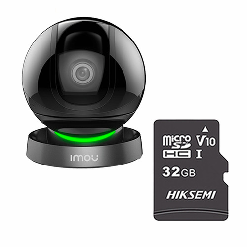 Imou Cámara Ranger Iq A26hin-plus-32 Ip Pt 2 Mp Con Microsd 32gb Y Letrero Disuasivo Wifi Alarma Y Detección De Humanos Ia 3.6 Mm Autotracking Sirena Incorporada Audio 2 Vias A26hin Modo De Privacidad