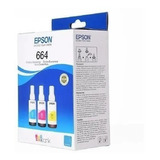 Pack 3 Tintas Epson T664 - L121 Colores Cian/magenta/yellow
